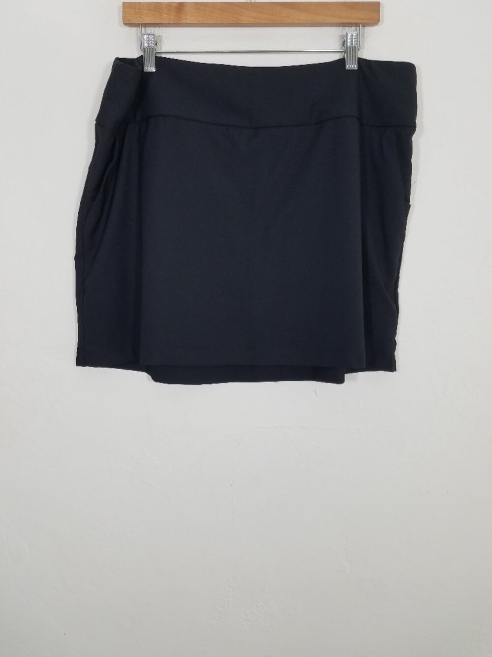 Adidas Skirt/Skort Pull-On with Pockets Black Size XL